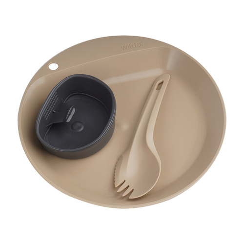 Wildo - Pathfinder Camping Kit - Desert/Dark Grey - 67431 - Touristische Kochgeschirrsets - Outdoor