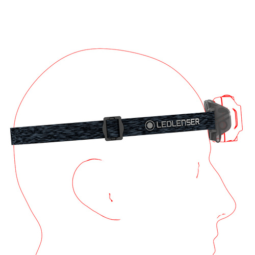 Ledlenser - HF4R Core Kopftaschenlampe - 500 lm - 1000 mAh - Schwarz - 502790 - LED-Taschenlampen - Outdoor