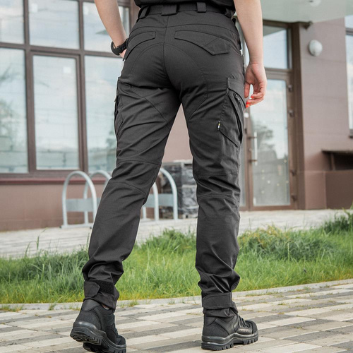 M-Tac - Damen Cargohose Aggressor Lady Flex - Schwarz - 20069002 - Cargohosen - Bekleidung