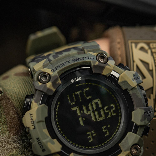 Uhren - M-Tac - Taktische Uhr 2037 - LED - 5 ATM - Camo - 50007030