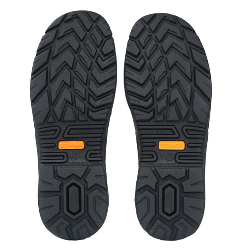 Schuhe - Bennon - Commodore S3 Militärstiefel - Leder - Regi-Tex - Schwarz - Z93860