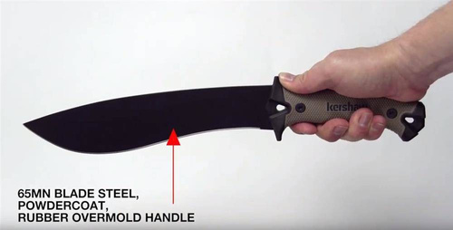 Kershaw - Militärmachete Camp 10 - Tan - 1077TAN -