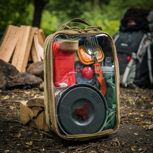 M-Tac - Elite Large Clear Pouch - 30 x 19 cm - Multicam - 10147008-L - Sonstige