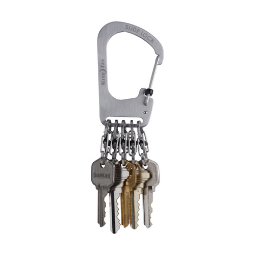 Verschiedenes - Nite Ize - SlideLock KeyRack - Edelstahl - KCK-11-R3 - Schlüsselanhänger
