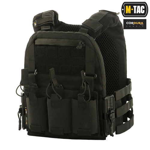 M-Tac - Plate Carrier Cuirass QRS - Schwarz - 10156002 - Integrierte Westen