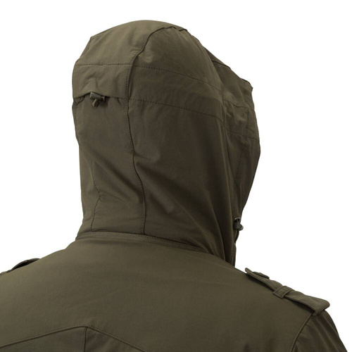 Bekleidung - Helikon - Militärjacke Covert M65 - Erdbraun/Schwarz - KU-C65-DC-0A01A - Militärjacken