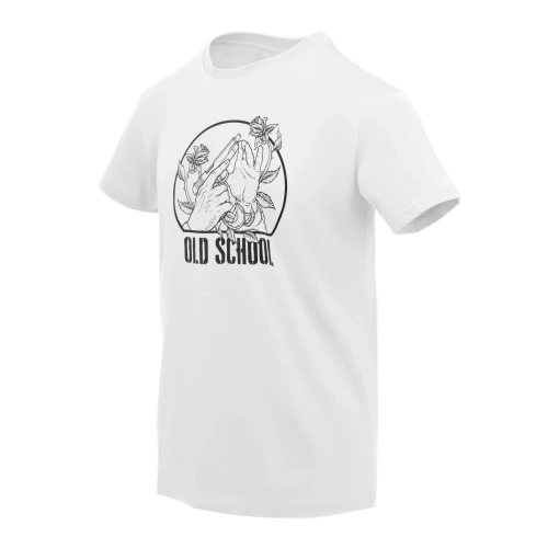 Helikon - T-shirt Old School - Weiß - TS-OLS-CO-20 - Militär-T-Shirts
