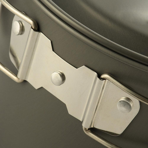 Militärisches Kochgeschirr - M-Tac - Camping Kochgeschirr für 4-5 Personen - Grün - MTC-DM-FM-217