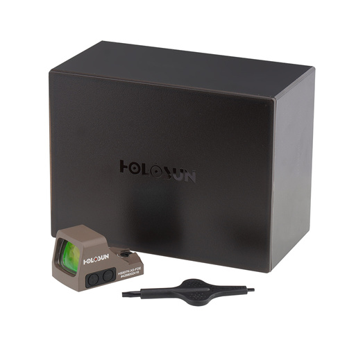 Holosun Kollimatorvisiere - Holosun - Kollimator HS507K Open Reflex SubCompact Pistol Sight - FDE - HS507K-X2-FDE