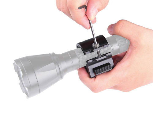 Fenix - Taktische Halterung für ALG-00 Taschenlampe - Taschenlampenhüllen und -halter - Outdoor