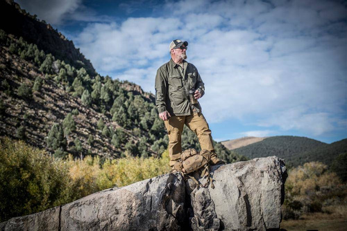 Bekleidung - Helikon - Koszula Woodsman - Taiga Grün / Coyote - KO-WDN-DC-1109A - Hemden & Pullover