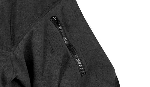 Bekleidung - Helikon - Klassische Armee Windblocker Fleece-Jacke - Schwarz - BL-CAF-FM-01 - Fleece-Sweatshirts