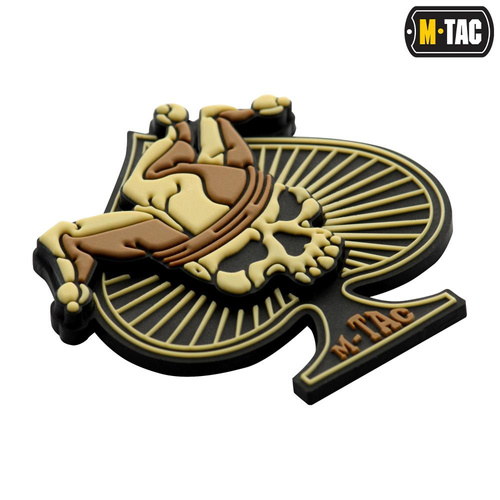 3D PVC Morale Patches - M-Tac – Ace of Spades-Patch – PVC 3D – Coyote – 51108205