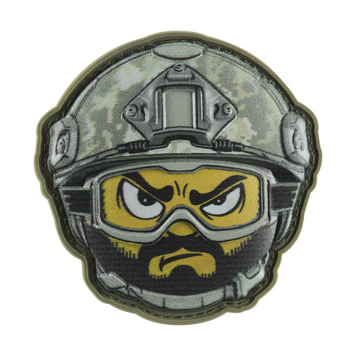 M-Tac – Emoji-Patch Nr. 21 Irritated – PVC 3D – Camo – 51353521 - Andere