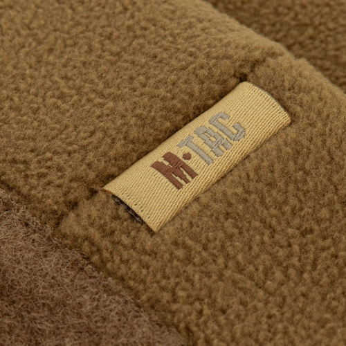 Wintermützen - M-Tac - Wintermütze "Watch Cap" mit Klettverschluss - Fleecemütze - Coyote Brown - 40029017