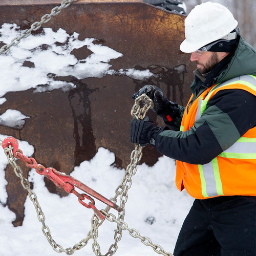 Mechanix - ColdWork Peak Isolierte Handschuhe - Grau / Schwarz - CWKPK-58 - Winterhandschuhe