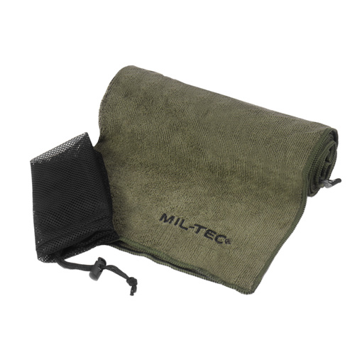 Mil-Tec - Mikrofaser-Handtuch - 100 x 50 cm - Olive - 16011101 - Hygiene