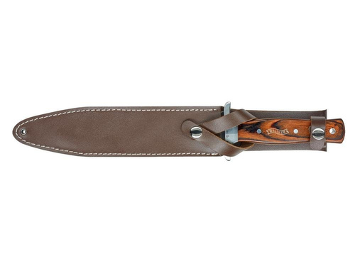 Outdoor - Walther - La Chasse Boar Hunter Messer - Dolch - 440C - Lederscheide - 5.0805 - Messer