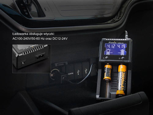 Fenix - Universelles Batterieladegerät - 9 Typen - ARE-A2 - Batterieladegeräte