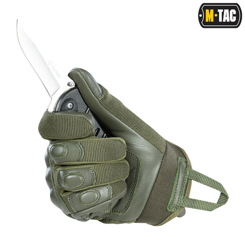 Taktisch Handschuhe - M-Tac - Assault Tactical Mk.4 Taktische Handschuhe - Olive - 90204001