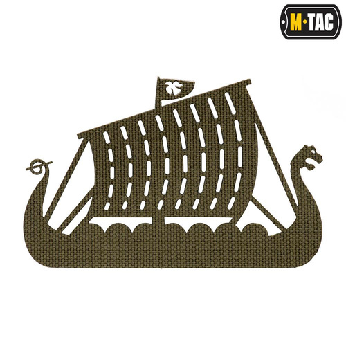 M-Tac - Lasergeschnittener Drakkar-Aufnäher - Ranger Green - 51170023 - Andere