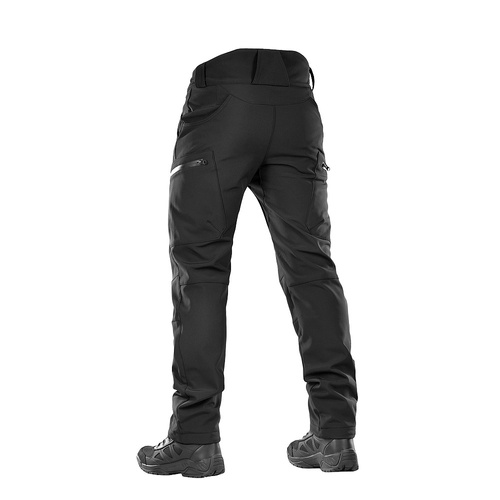M-Tac - Trekking Softshell Winterhose - Schwarz - 20306002 - Cargohosen