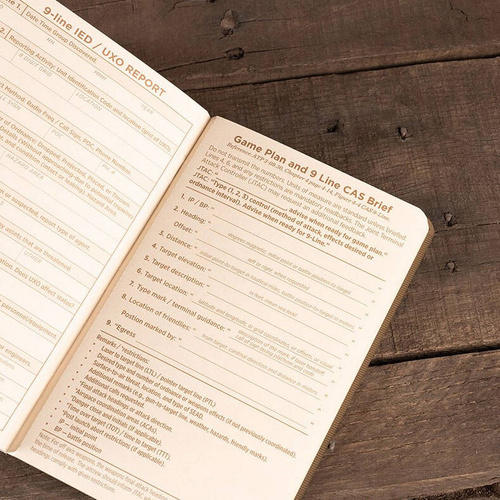 Rite in the Rain - Geheftetes wasserdichtes Notizbuch - 3er-Pack - 4.625x7" - Tan - 980T-LITE - Notizbücher & Zubehör