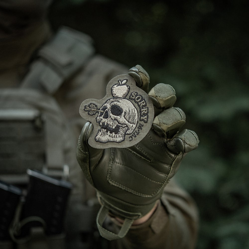 Morale Patch - M-Tac – Sorry Patch – Stickerei – Polyester – Ranger Green – 51410023