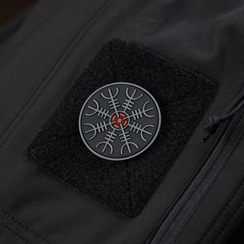 M-Tac – Helm of Terror Patch – 3D PVC – Schwarz/Grau – 51221211 - Andere - Verschiedenes