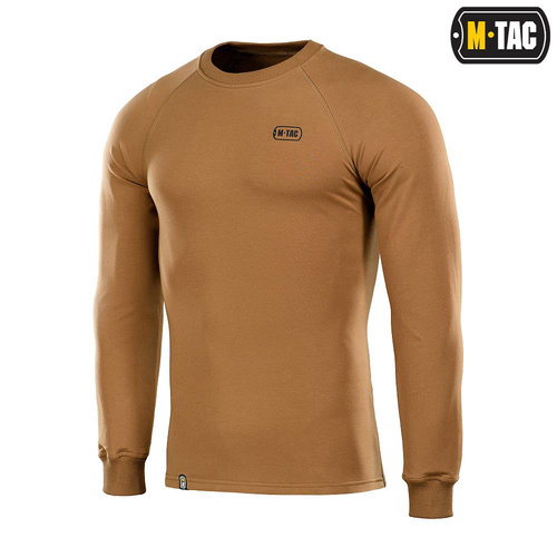 M-Tac - Raglan-Sweatshirt Athlete - Baumwolle - Coyote Brown - 20455017 - Militär-Sweatshirts