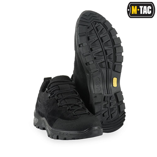 Militärstiefel - M-Tac - Patrol R Vent Taktische Schuhe - Leder - Schwarz - 30206002