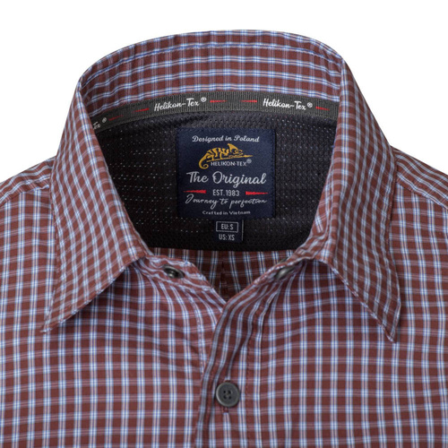 Helikon - Shirt Covert Concealed Carry - Phantom Grey Checkered - KO-CCC-CB-C3 - Hemden & Pullover