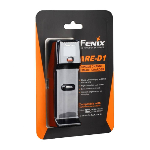 Batterieladegeräte - Fenix - ARE-D1 Einkanaliges intelligentes Batterieladegerät