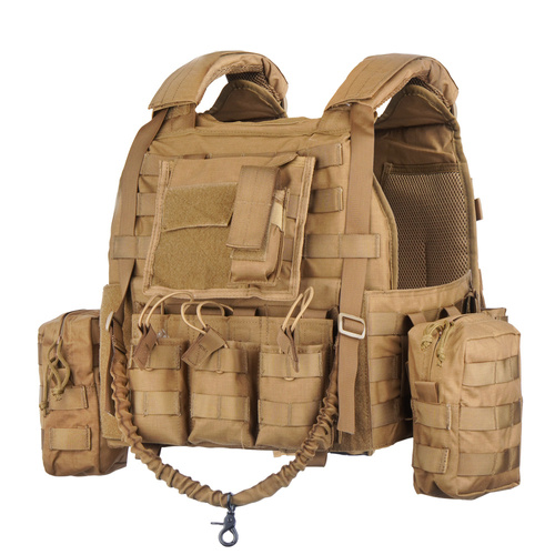 101 Inc. - Taktische Weste Plate Carrier Ranger - Coyote - LQ14122 - Integrierte Westen