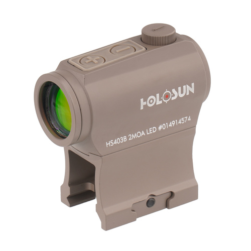 Holosun - Rotpunkt-Kollimator HS403B - 2 MOA - FDE - HS403B-FDE - Holosun Kollimatorvisiere - Outdoor