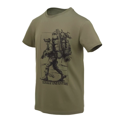 Helikon - T-shirt Light Infantry - Olive Grun - TS-LIF-CO-02 - T-Shirts