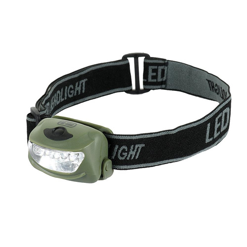 M-Tac - 4+1 LED-Taschenlampe - 18 Lumen - Olive - MTC-HL-022-OD - LED-Taschenlampen