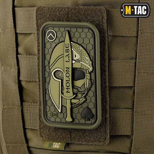 Verschiedenes - M-Tac - MOLLE-Platte für Aufnäher - 80 x 135 mm - Olive - 10122001 - Andere