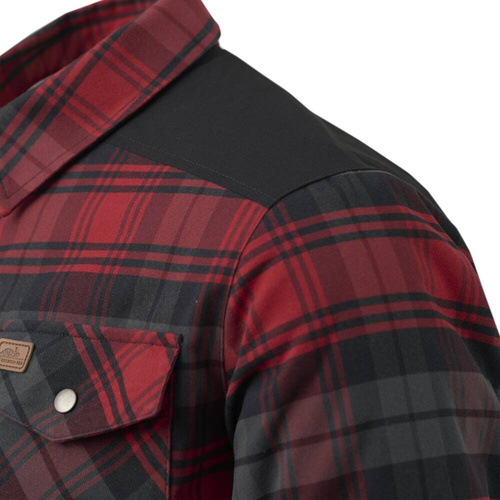 Helikon - Hemd Winter Warden - Slate Crimson Plaid - KO-WWS-PB-PJ - Hemden & Pullover