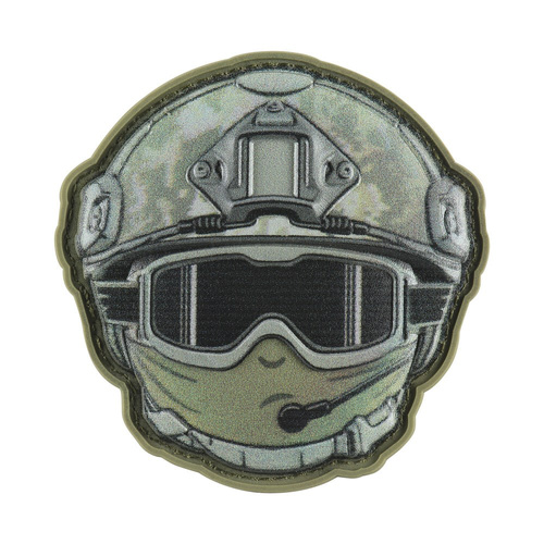 M-Tac – Emoji-Patch Nr. 16 Sturmhaube – 3D-PVC – Camo – 51353516 - Andere