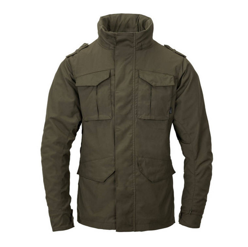 Militärjacken - Helikon - Jacke Covert M65 - Taiga Green / Black - KU-C65-DC-0901A