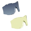 Bolle Tactical - Ballistic Goggles mit austauschbaren Visieren - Belüfteter Rahmen - Schwarz - X1000T70M