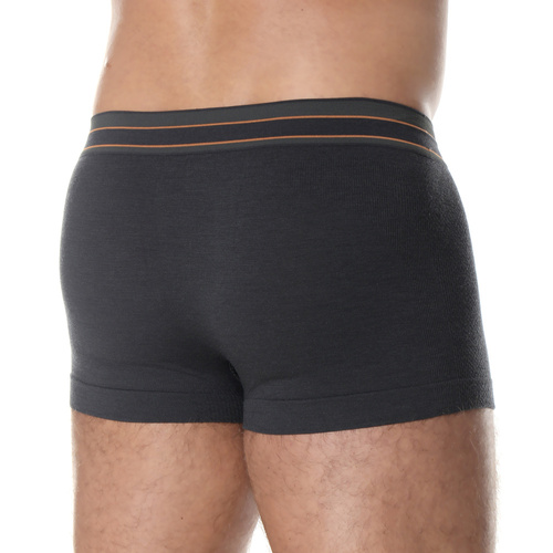 Thermoaktive Wäsche - Brubeck - Active Wool Merino Boxershorts - Grafite - BX10870
