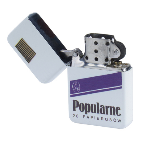 Feuerzeuge - Tasman - Benzinfeuerzeug - Popular Cigarettes - Q310087