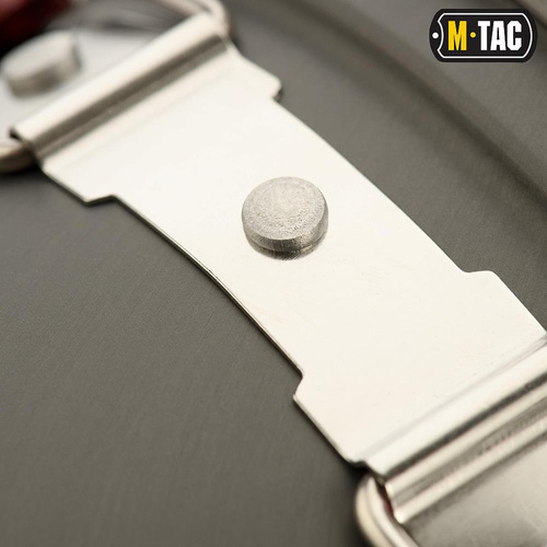 M-Tac – Reisekantine – Set mit 2 Gerichten – Schwarz – MTC-DM-CS1 - Touristische Kochgeschirrsets