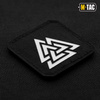 M-Tac - Lasergeschnittenes Valknut Quadrat Patch - Schwarz - 51162299