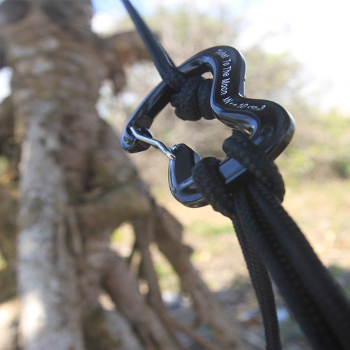 Outdoor - Ticket To The Moon - Karabiner für Hängematte - 10kN - 2 Stück - TMBINER10 - Aluminiumkarabiner
