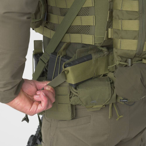Magazin & Munitionstaschen - Helikon - Doppeltes horizontales Etui - Olive Green - MO-GDH-CD-02