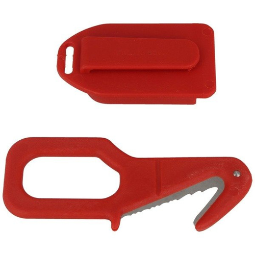 MAC Coltellerie - Sicherheitsmesser Rescue - 1.4310 - Rot - TS05 RED - Messer - Outdoor