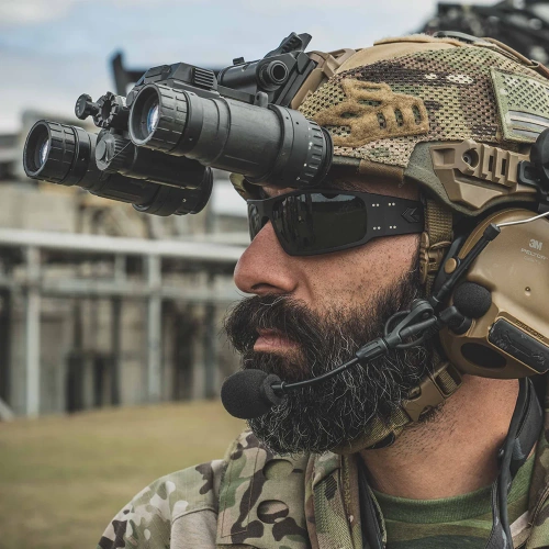 Ballistische Brillen - Gatorz - Ballistic Photochromic Brille Magnum - ANSI Z87+ - Getönt - Schwarz - GZ-01-005